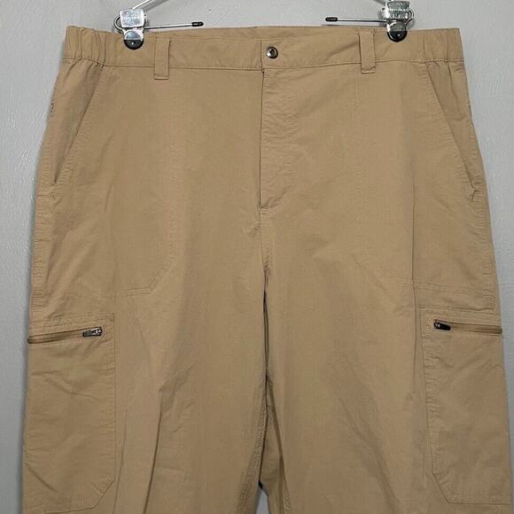 Orton Brothers Pants Mens Size XL Tan Khakis Cargo Utility Hiking Gorpcore Baggy - Picture 2 of 12